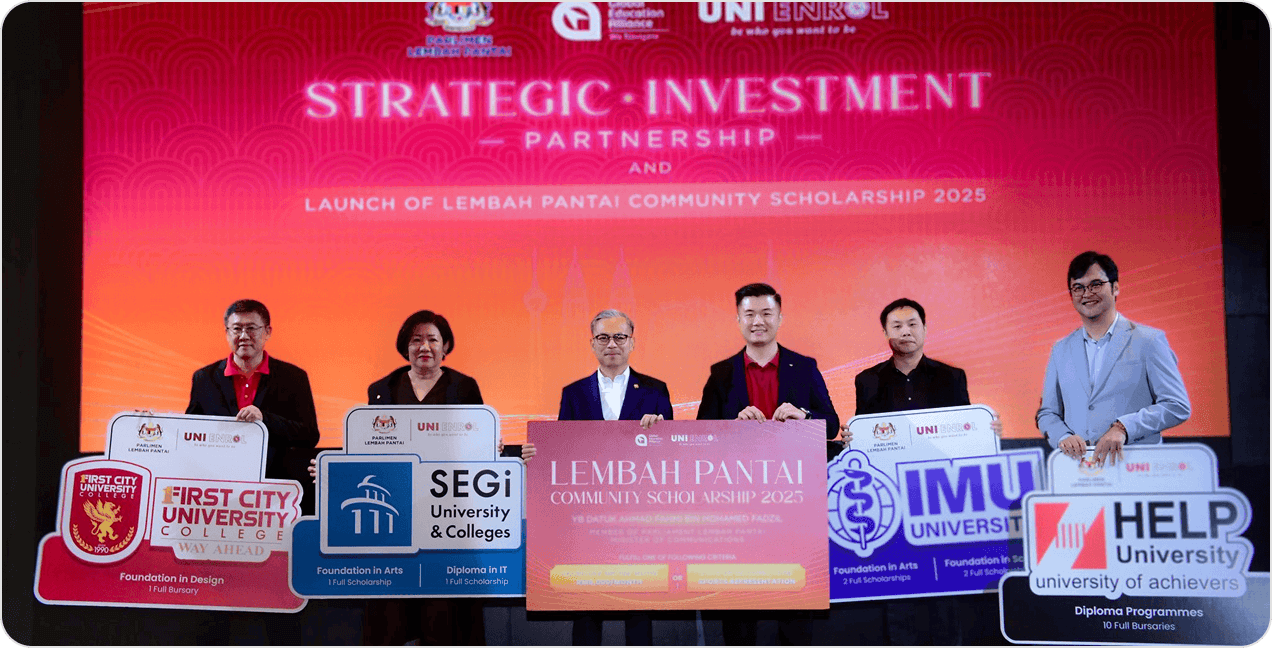 Uni Enrol Lembah Pantai Scholarship 2025 Launch Event