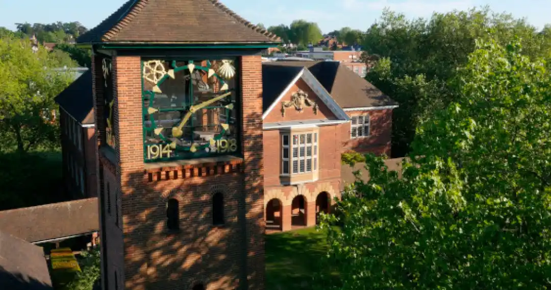 London Road original campuses with peaceful setting of traditional cloisters and green spaces