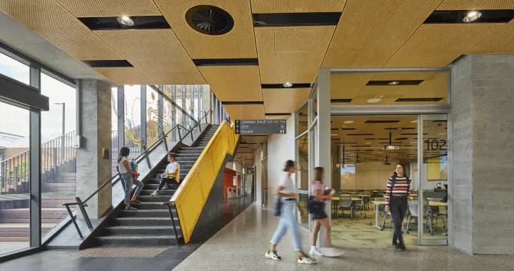 Workshops precinct as a medical and education hub and helped to recreate the employment