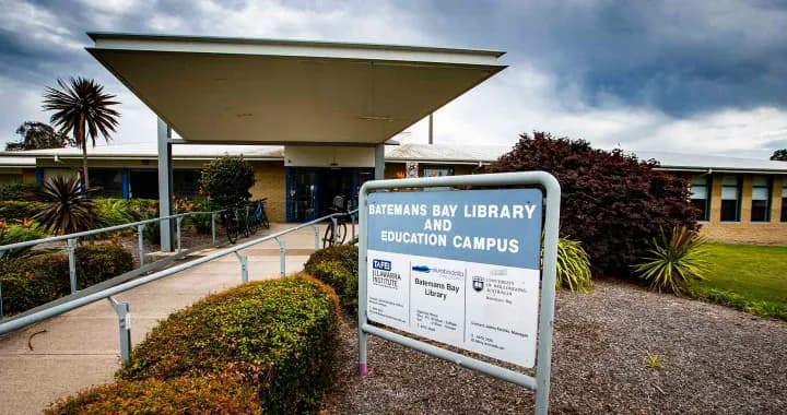 Print and electronic resources, computers for library research and photocopying facilities are available