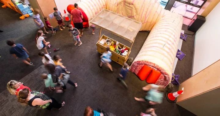The Early Start Discovery Space and Science Space  will welcome parents and children to attend in-person 