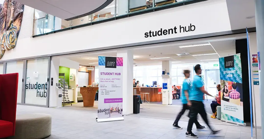 Student Hub a central place for administrative and student help, enrolment, support etc