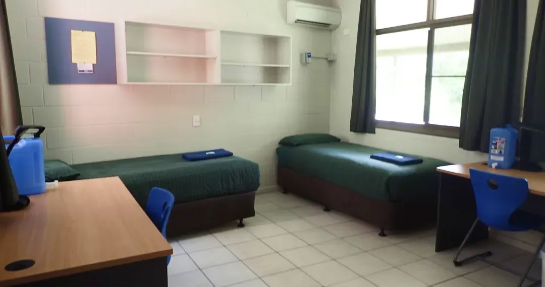 Casuarina Student Accommodation, offer single and twin share rooms