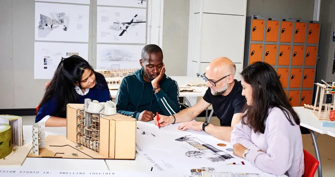 Architecture Studio large workspaces for creating architectural models, drawings, and layouts