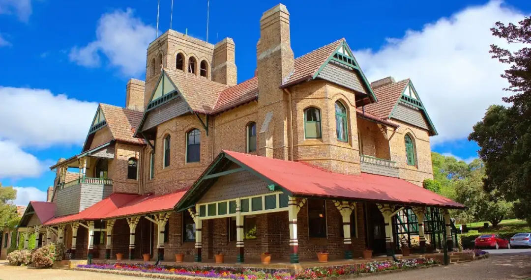 Booloominbah Historic House, established in the 1930s oldest university in Australia