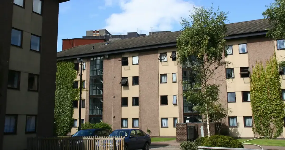 Birkbeck Court is a popular on-campus accommodation offers self-catered shared flats, making it an affordable