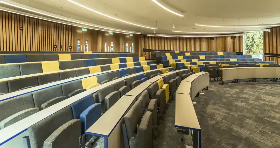 Brookfield Lecture Theatre used for various purposes, including guest lectures, departmental meetings and seminars