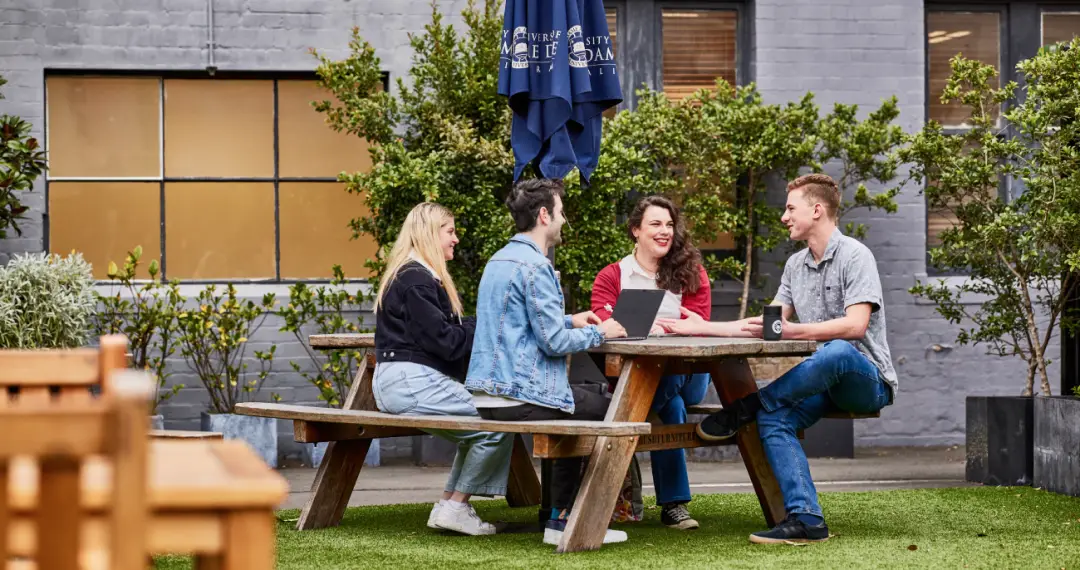 Campus Courtyard, offers a peaceful, open space located within the heart of the medical precinct