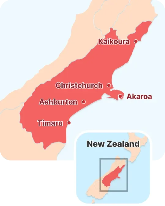 Canterbury Region 坎特伯雷大区