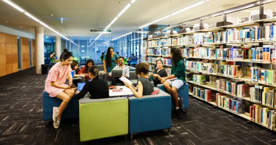 Library make study easier and simpler, provides quality information services to support our community