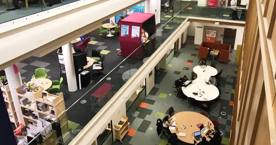 Charles Seale-Hayne Library offers extensive resources, study spaces and computer labs along with support for research