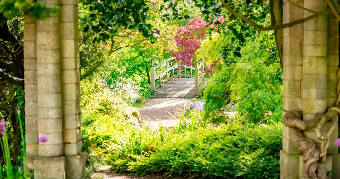 Edwardian walled garden, and our lakefront boat house, hidden amongst the trees places to refuel and unwind