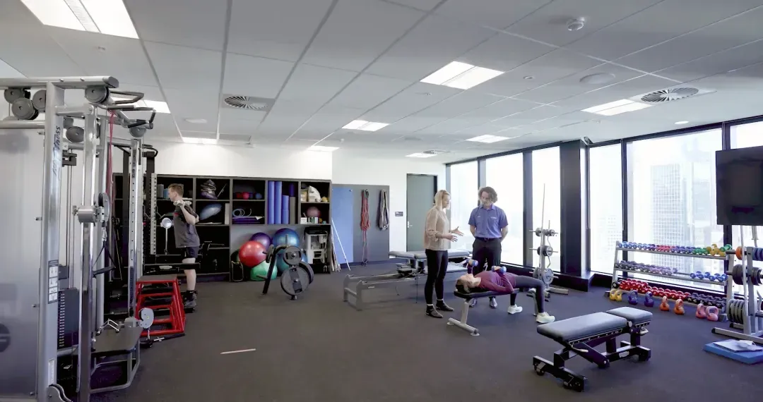 Fitness Centre, fully equipped gym with cardiovascular equipment