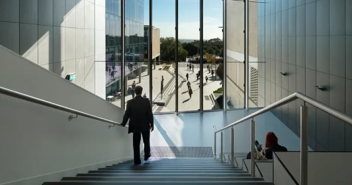 Foyer Hub, usually place and space for student to chill for study group