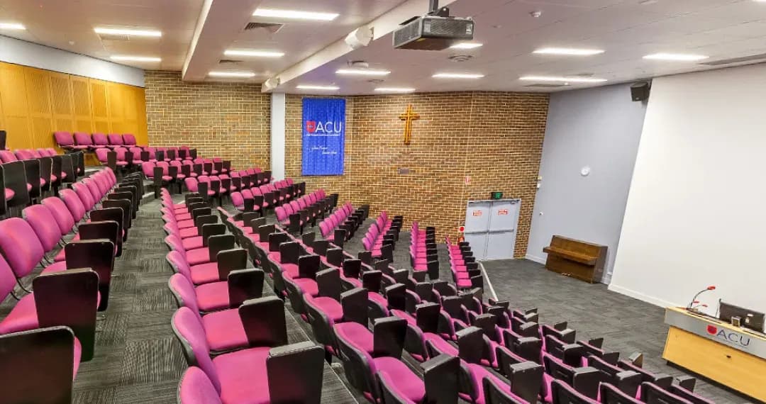Gleeson Auditorium, venue designed to host a variety of academic and community events