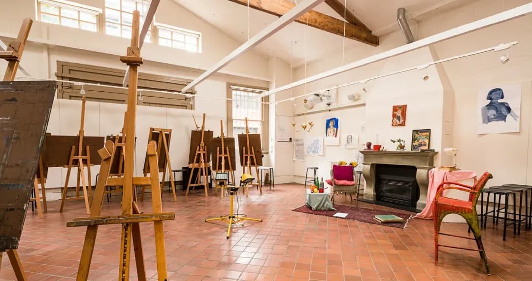 Graham St Art Studio, dedicated facility for students pursuing studies in visual arts and related fields