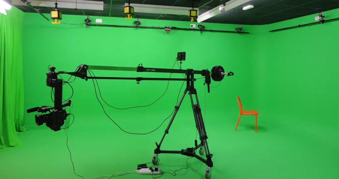 Green Screen Room provides opportunities for students to film and integrated into the sequence