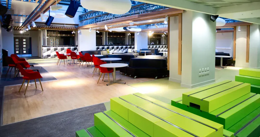 Guild of Student Courtyard, one of the popular café-bars casual setting, while Starbucks is available for coffee lovers