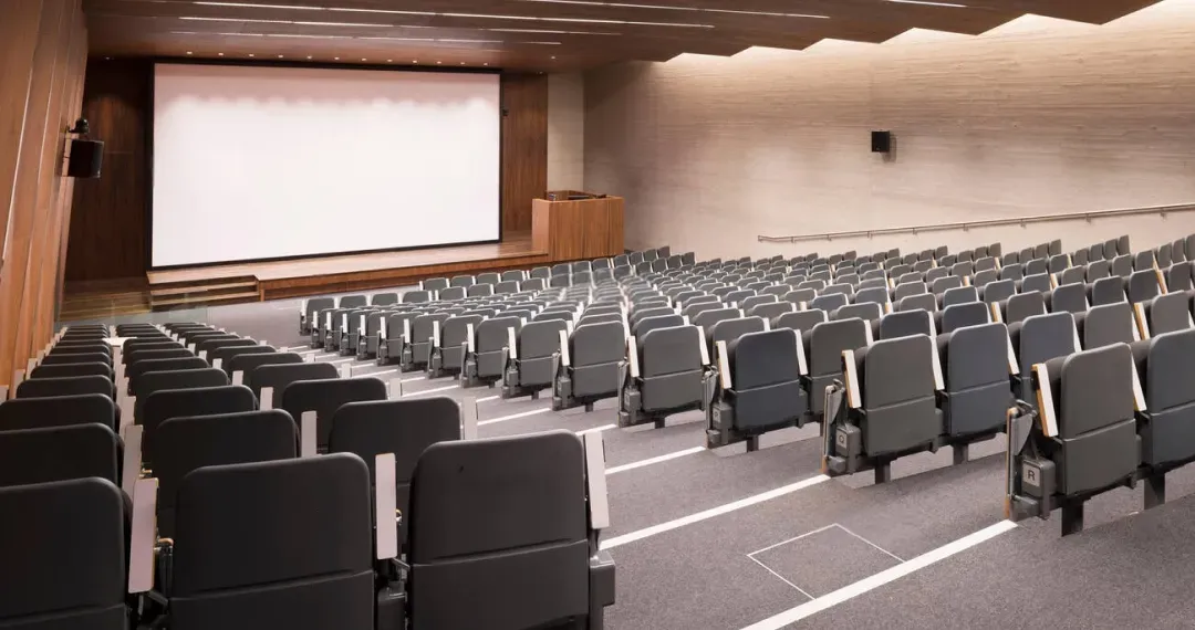 JBH Lecture Theatre is a prominent, modern teaching and event space with approximately 350 people seats