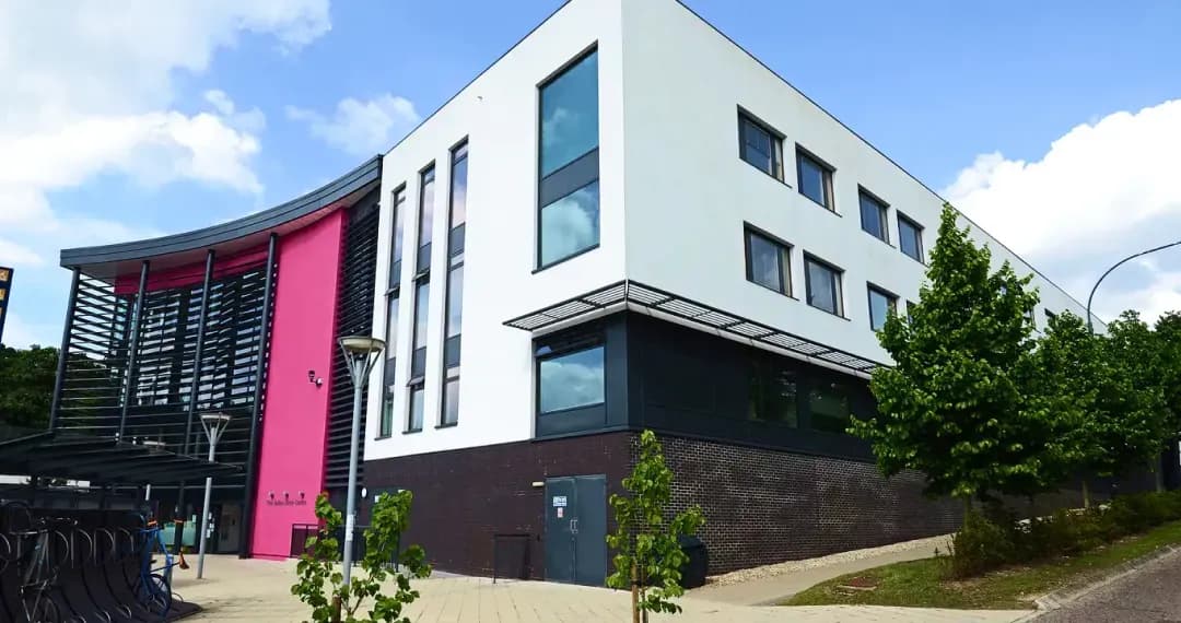 Julian Study Centre a modern academic building with 100-seat Harvard-style lecture room