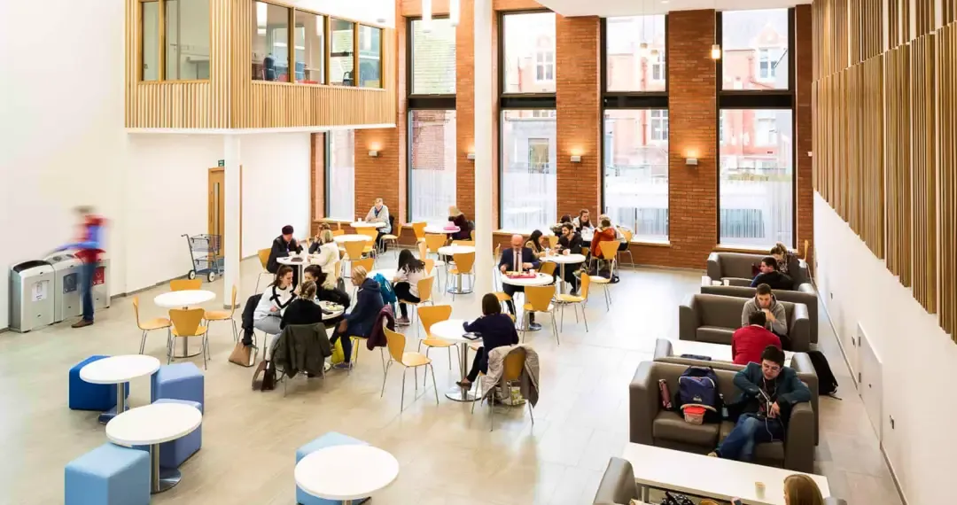 Junction Café relaxed atmosphere and a range of food and drink options, making it a favorite hangout for students