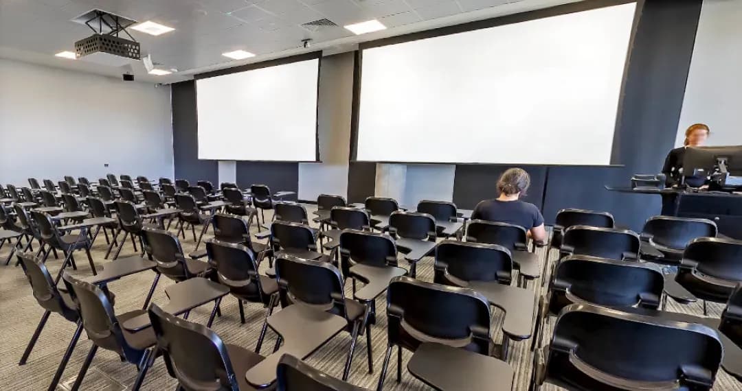 Lecture Theatre, key facility designed to support large-scale teaching and presentations