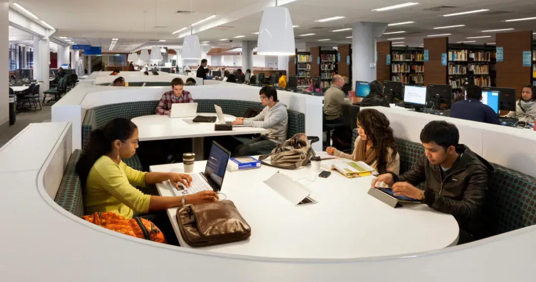 Footscray Nicholson Campus library, multi-function devices for printing, copying and scanning