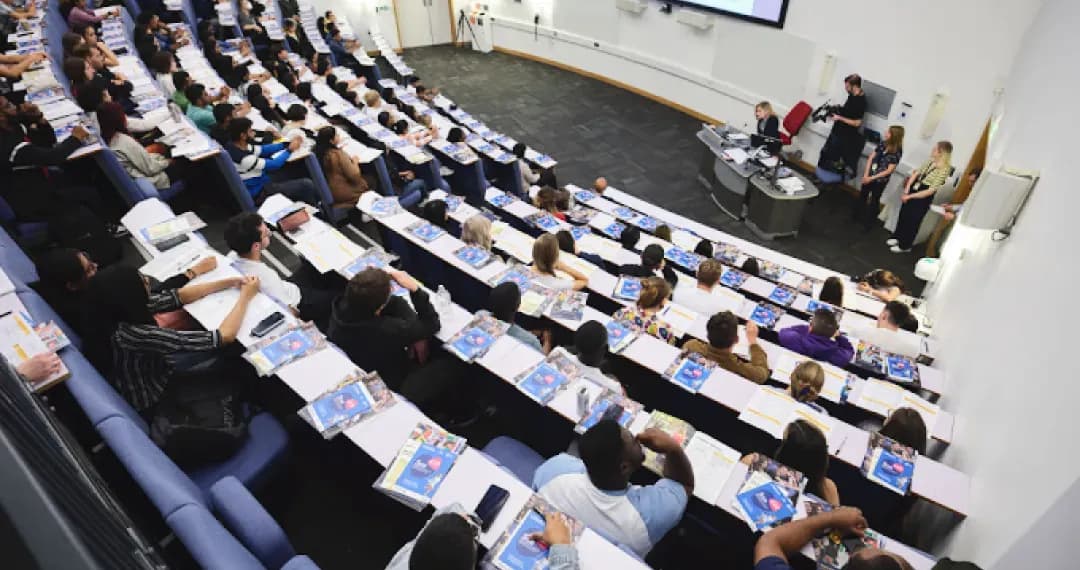 Lecture Theatre vary in size, accommodating both small seminars and large lectures