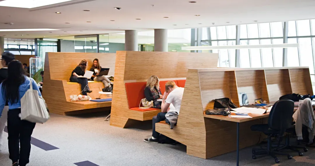 Footscray Park library, it is an open-access repository that showcases the research and scholarly