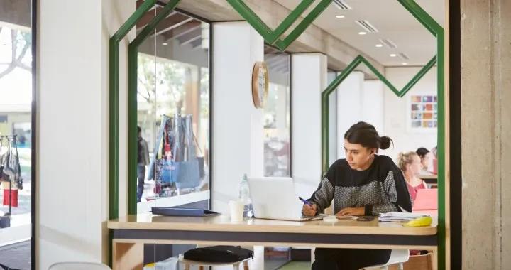 Plaza of Geoffrey Bolton Library, is a hub for learning, teaching and research for our Murdoch community