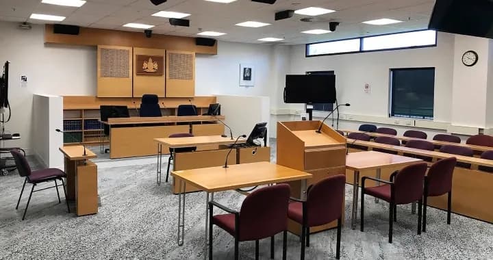 The UC Moot Court is one of the first technology-orientated courtrooms in Australia