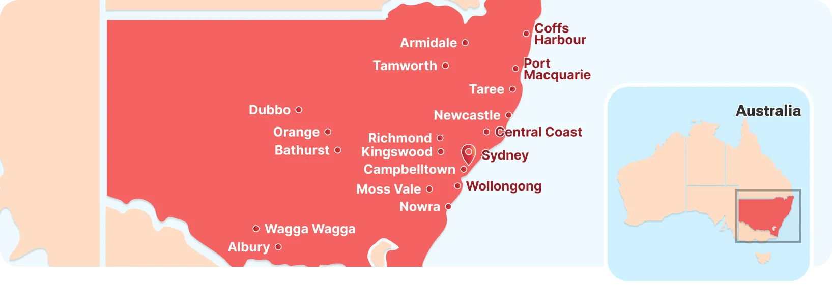 New South Wales 新南威尔士州