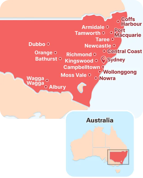 New South Wales 新南威尔士州