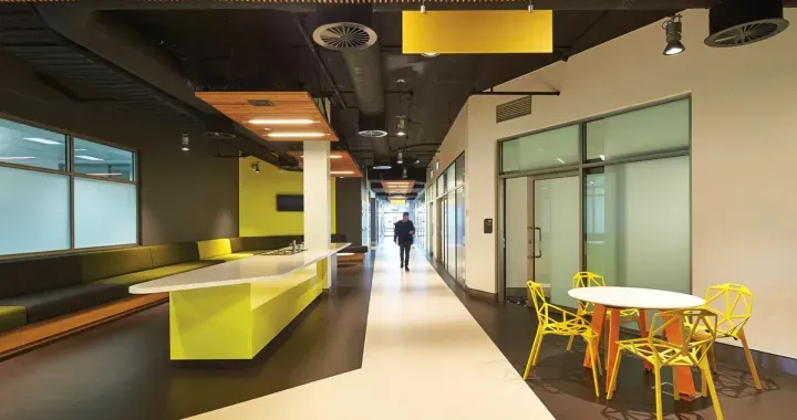 Ngoolark Facilities, which create a greater precinct which has transformed the Student Central Hub