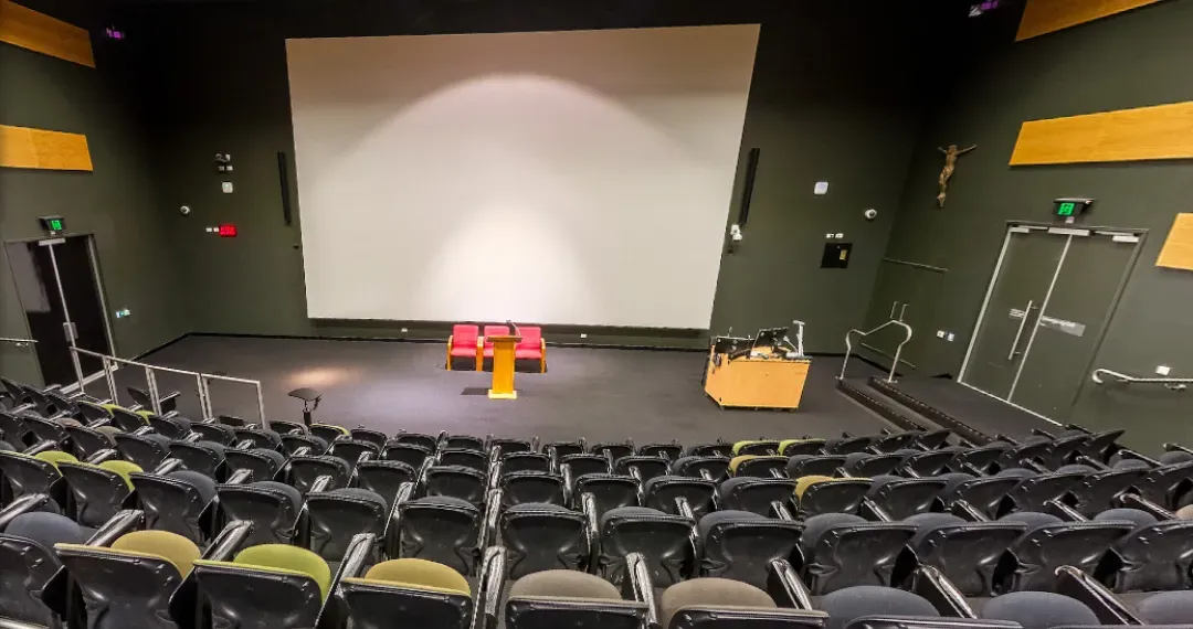 Philippa Brazil Lecture Theatre, a prominent venue for lectures and academic events