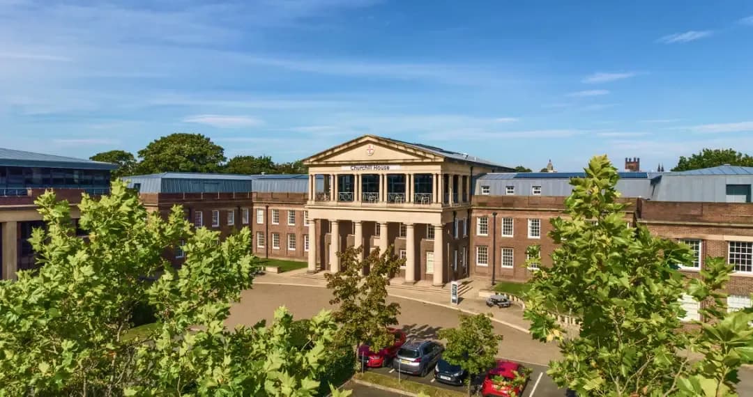 Queen's Park is one of the most recognizable building hold several academic departments and is a focal point for students