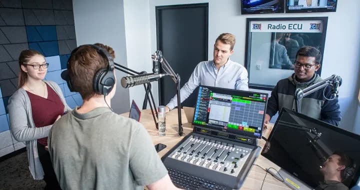 Mount Lawley campus is home to Radio ECU which features programs created