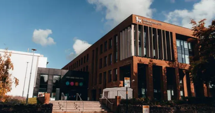 City South Campus in Edgbaston houses practical learning facilities – from a mock operating theatre and hospital wards to a microbiology lab and simulated home environments.