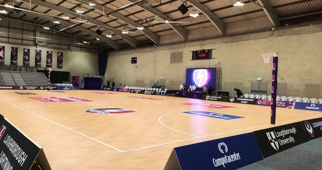 Sir David Wallace Sports Hall, which hosts indoor sports events, including basketball, badminton, and volleyball