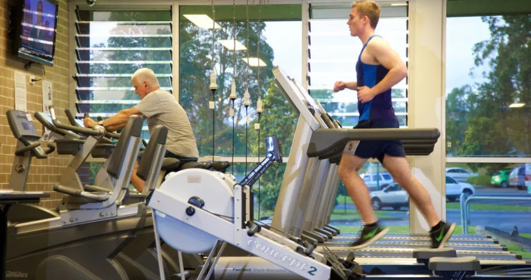 Sport and Fitness Precinct, unlimited access to the weights and cardio equipment