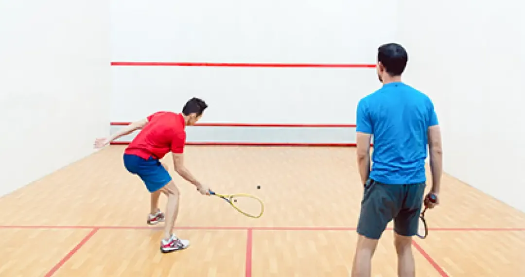 Squash Courts are accessible to all students, faculty, and staff to improving their squash skills