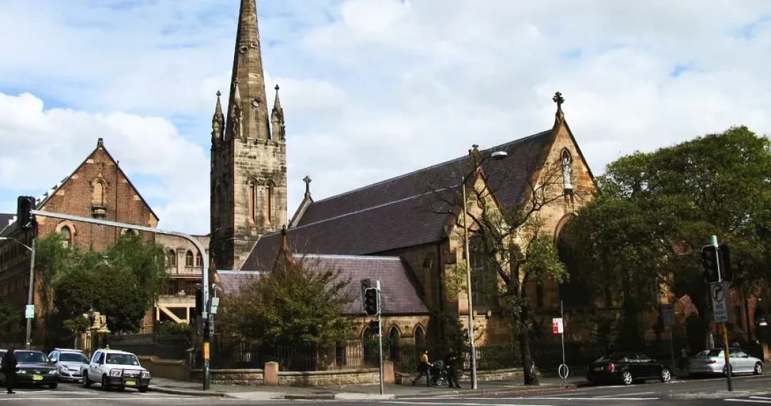 St Benedict Church dates back to the mid-19th century and is an iconic example of Gothic Revival architecture