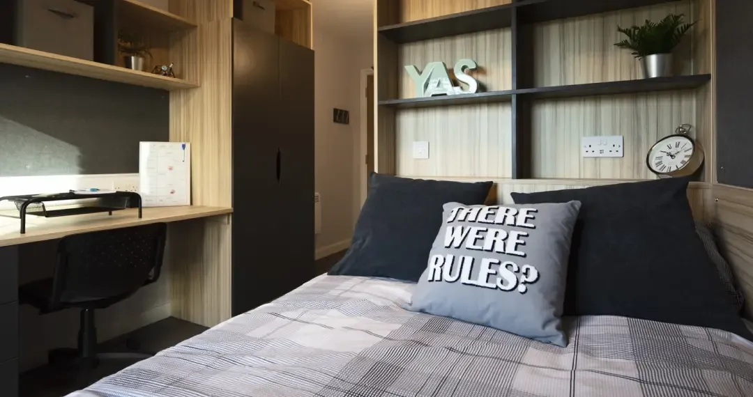 St Marks Student Accommodation offers a variety of room types options for shared kitchens or self-contained apartments