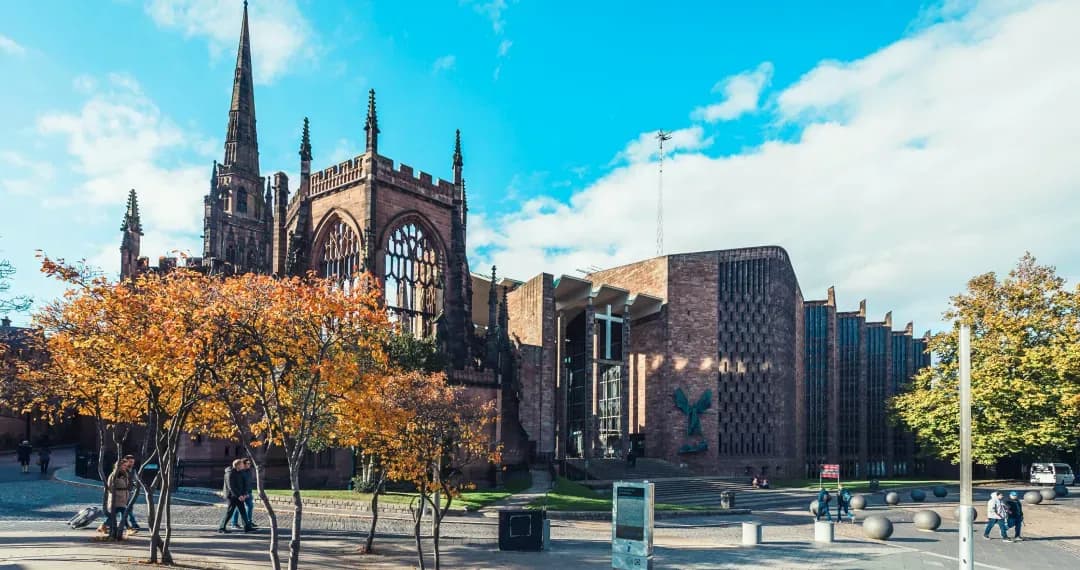 St. Michael's Cathedral 1423, remain today as a memorial to those who lost their lives in the bombing