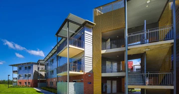 Offers affordable student accommodation in the Western Sydney region