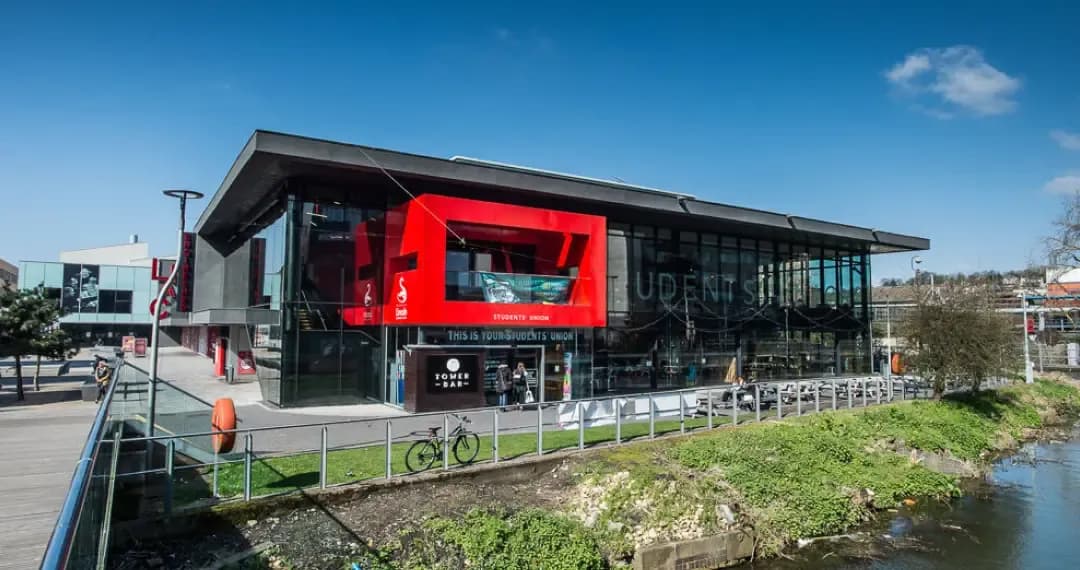 Student's Union Tower oversees more than 150 student-run clubs, societies, and sports teams