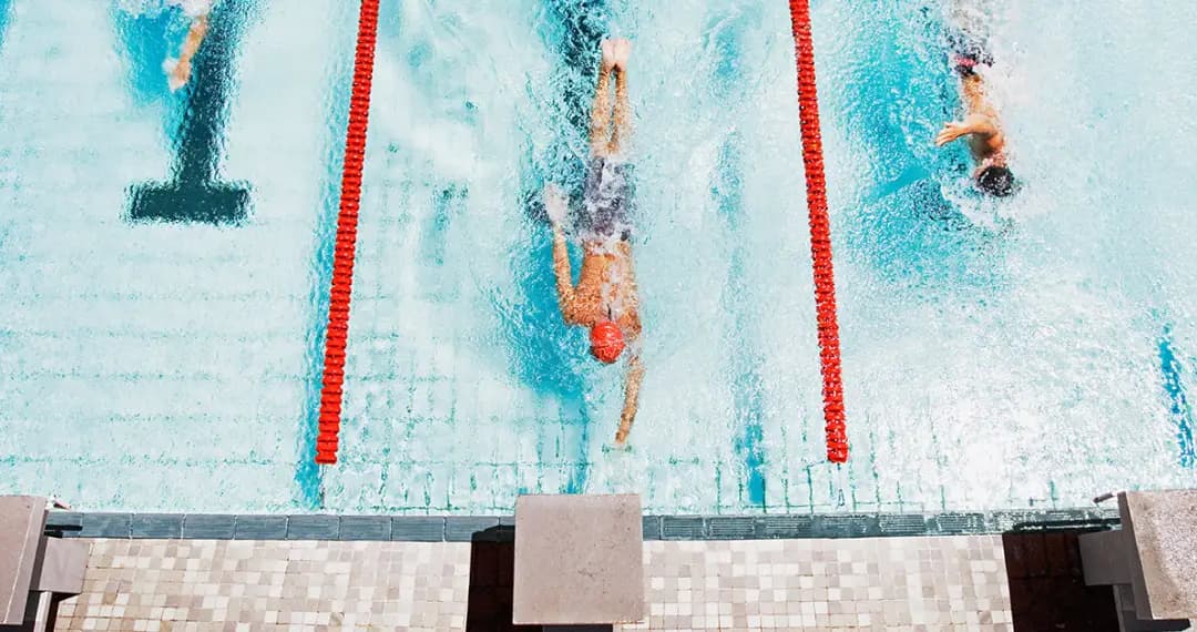 Swimming Pool, for recreational and competitive swimming, as well as for physical education and fitness activities