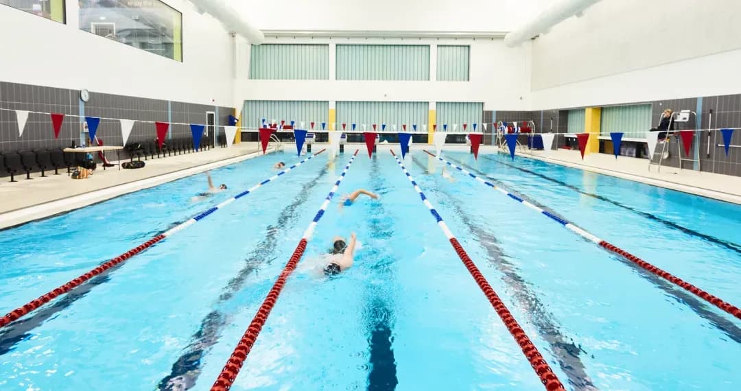 Swimming Pool boasts a 25-meter swimming pool, suitable for recreational and competitive swimming