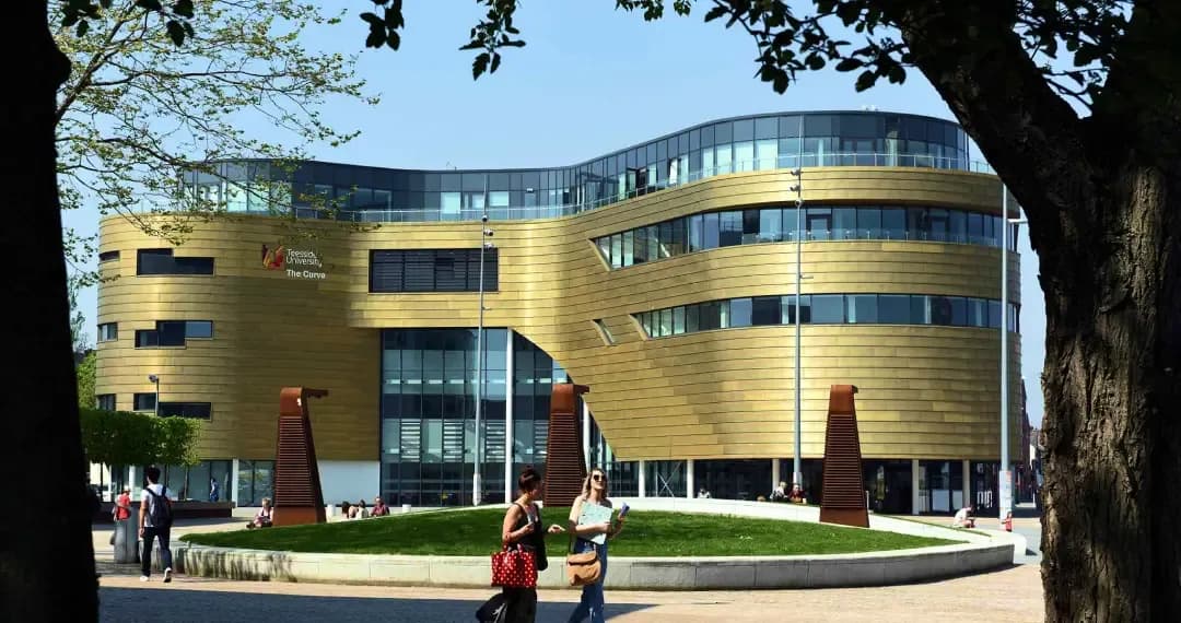 The Curve is our iconic, five-storey a state-of-the-art building, got a big lecture theatre, lots of seminar rooms