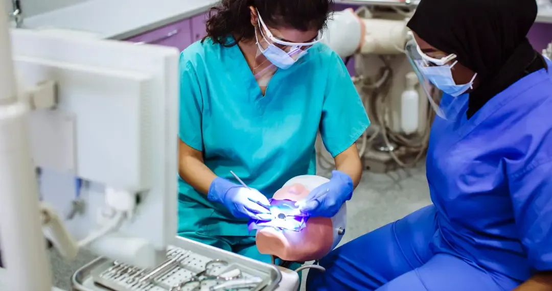 The Dental Academy is a modern, primary-care based school that our students treating patients under supervision